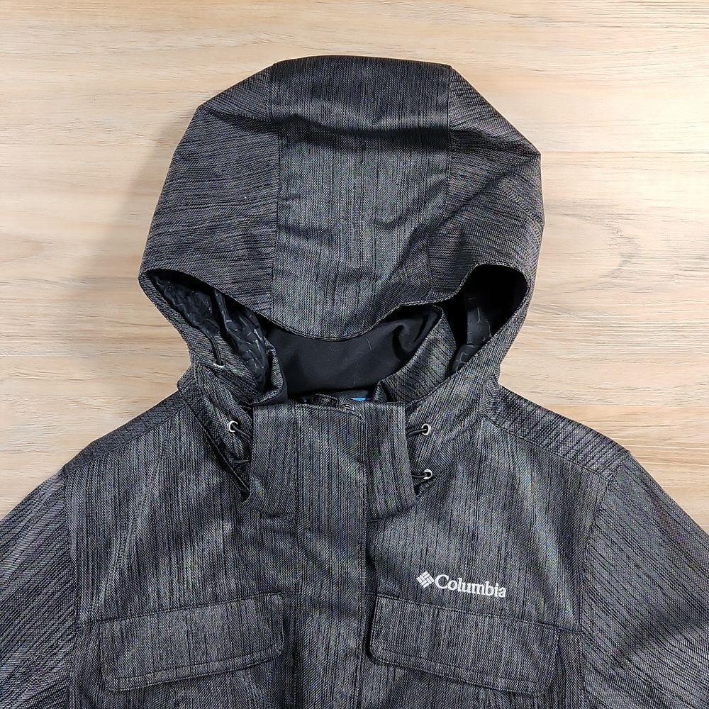 🔥Columbia Black Radiant Maiden Trench Coat Small - Picture 7 of 12